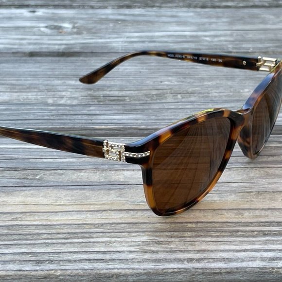 Versace Women Sunglasses Polarized Brown Tortoise MOD.4290 57[]16 140 Made Italy - Picture 5 of 14